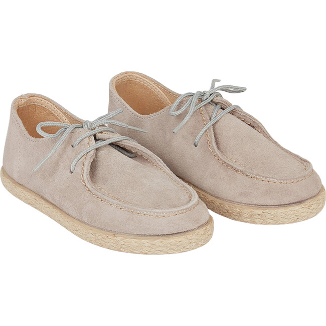 Maddox Suede Espadrille, Grey - Espadrilles - 3