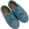 Rowan Canvas Lace Up Espadrille, Dusty Blue - Espadrilles - 4