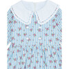 Provenza Dress, Blue - Dresses - 4