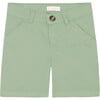 Bocusi Chino Shorts, Sage Green - Shorts - 1 - thumbnail