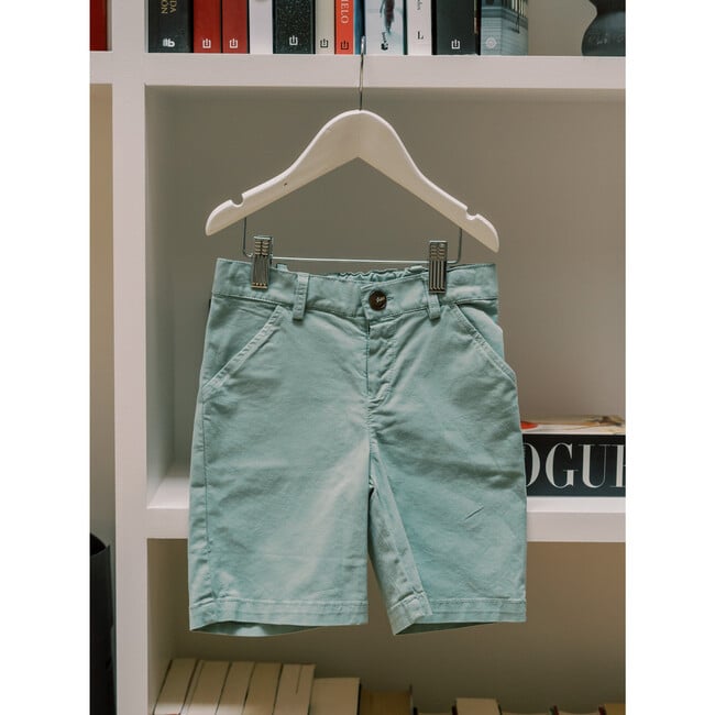 Bocusi Chino Shorts, Sage Green - Shorts - 2