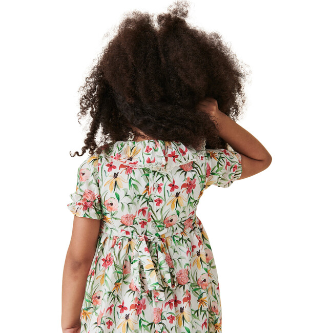 Milla Hand Smock Dress, Coral - Dresses - 5