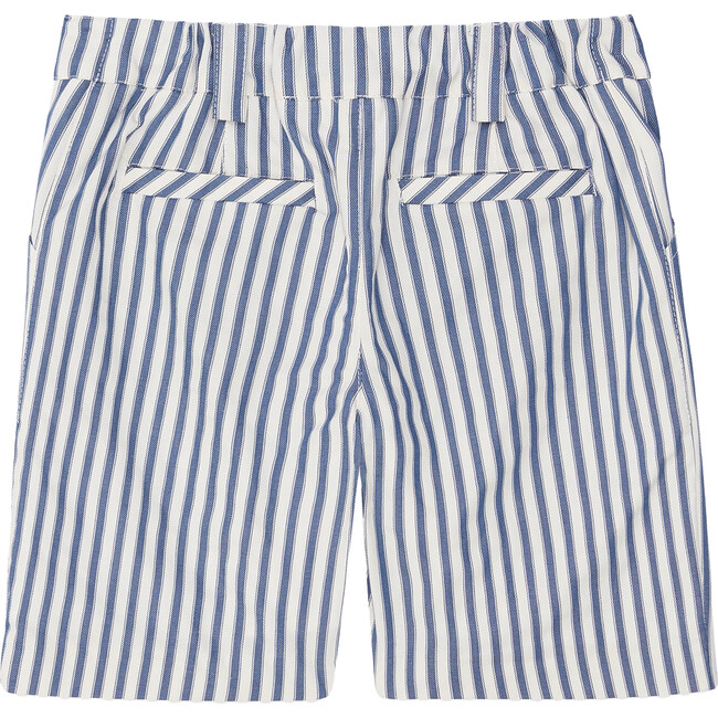 Romo Cotton Shorts, Blue - Shorts - 3