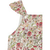 Nova Baby Girl Dungarees, Pink Poppies - Overalls - 4