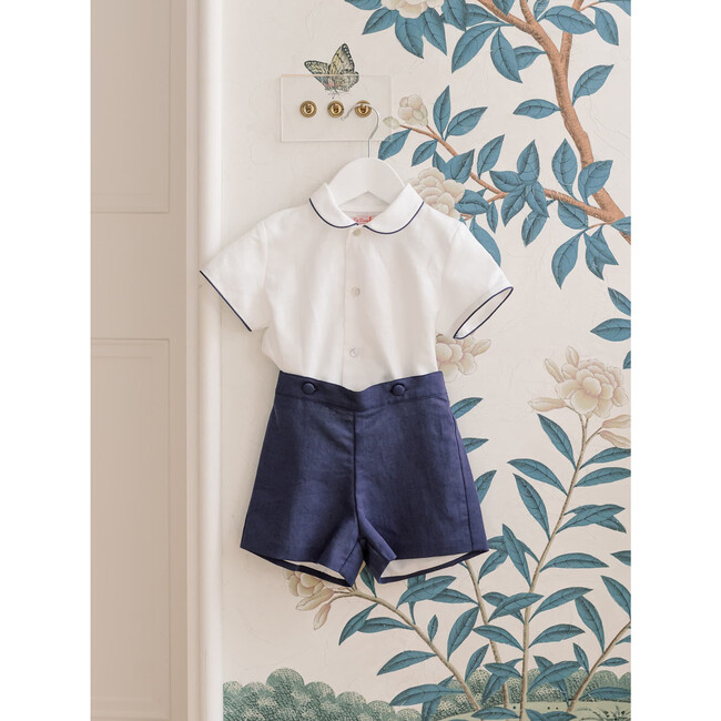 Sebastian Baby Boy Set, Navy - Mixed Apparel Set - 5