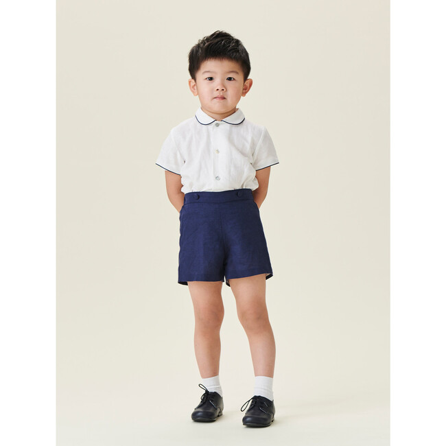 Sebastian Baby Boy Set, Navy - Mixed Apparel Set - 6