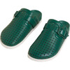 Women's Porter Leather Buckled Slip-On, Juniper - Slip Ons - 1 - thumbnail