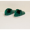 Women's Porter Leather Buckled Slip-On, Juniper - Slip Ons - 3