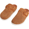 Women's Porter Leather Buckled Slip-On, Bamboo - Slip Ons - 1 - thumbnail