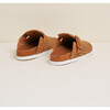 Women's Porter Leather Buckled Slip-On, Bamboo - Slip Ons - 3