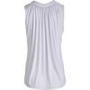 Women's Venus Bias-Cut Ruched Back Tank Top, Optic White - Tank Tops - 2