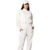 Women's Steffi High-Neck Zipped Shell Jacket, Optic White - Jackets - 3