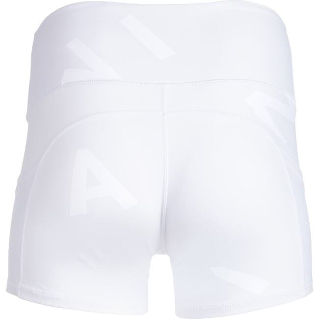 Women's Reese Ball Pocket 3-Inch Tennis Under Shorts, Optic White - Shorts - 2