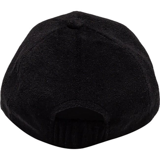 Women's Lo Baseball Tonal Embroidered Monogram Cap, Black - Hats - 3