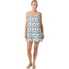 Women's Kiera Sleeveless Oversized Short Dress, Lal Mirchi - Dresses - 1 - thumbnail