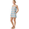 Women's Kiera Sleeveless Oversized Short Dress, Lal Mirchi - Dresses - 2