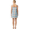 Women's Kiera Sleeveless Oversized Short Dress, Lal Mirchi - Dresses - 3
