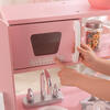 Vintage Wooden Play Kitchen with Working Knobs, Pink - Play Kitchens - 4