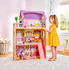 Kayla Wooden Dollhouse with 10-Piece Furniture Set, Almost 4 Feet Tall - Dollhouses - 2