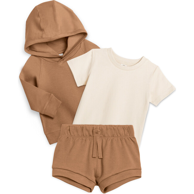 3-Piece Classic Hoodie Set, Ginger