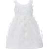 Lago Floral Dress, White - Dresses - 1 - thumbnail