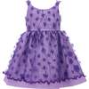 Ravine Floral Dress, Purple - Dresses - 1 - thumbnail