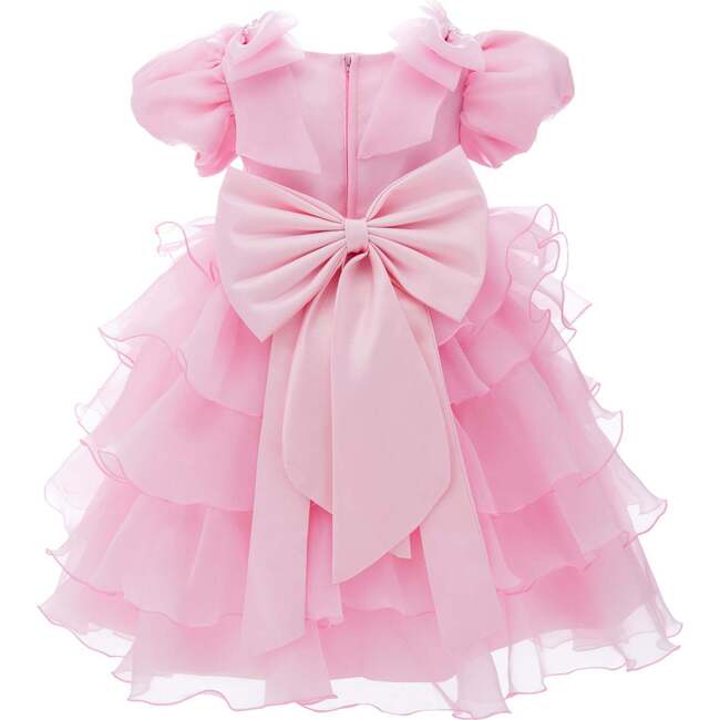 Bonaventura Ruffle Dress, Pink - Dresses - 2