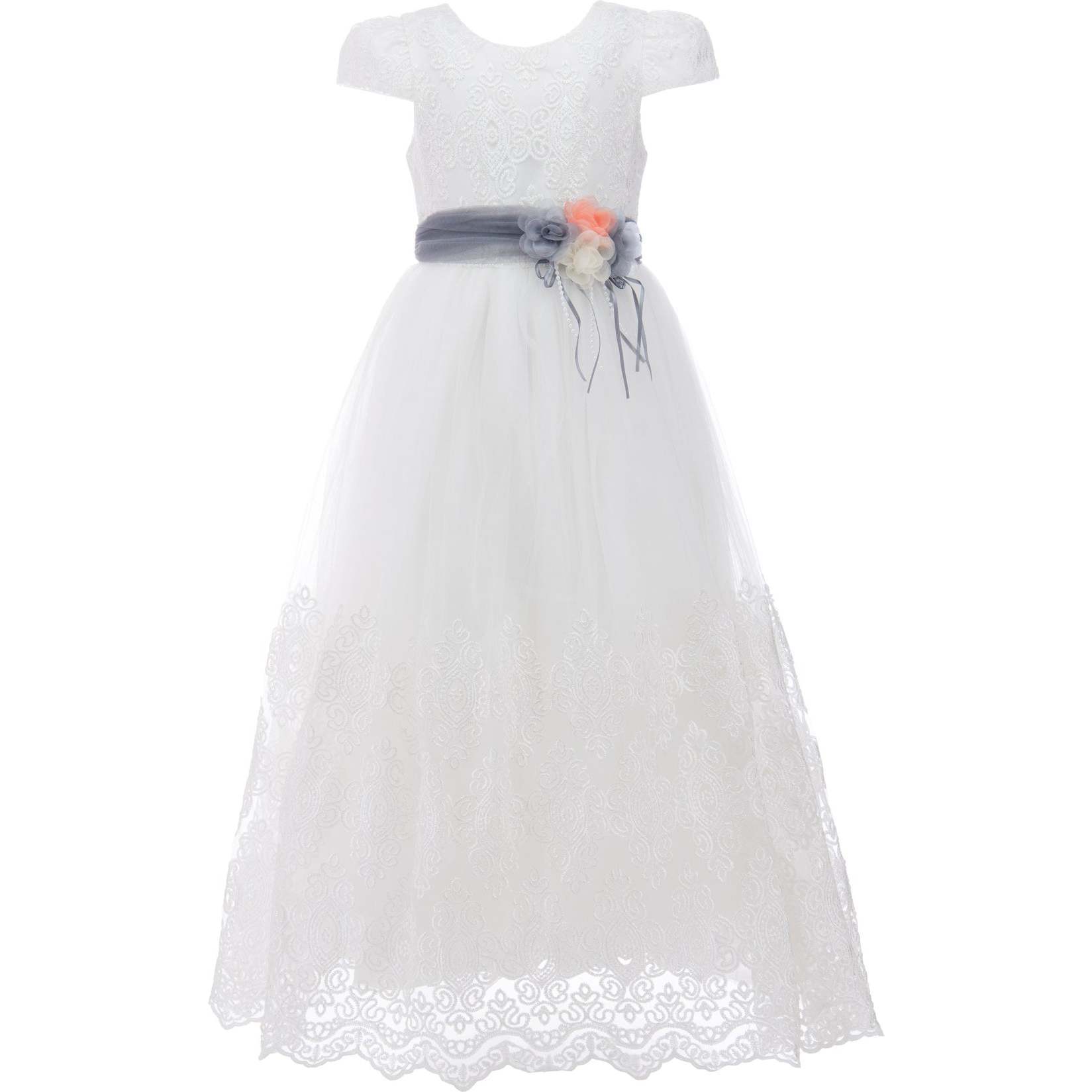 Beaumont Teacup Gown, White - Dresses - 1