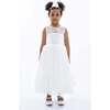 Rossemere Lace Embroidered Tulle Dress, White - Dresses - 2