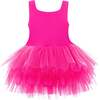 Rouge Solid Tutu Dress, Pink - Dresses - 1 - thumbnail