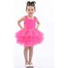 Rouge Solid Tutu Dress, Pink - Dresses - 2