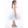 Mabel Floral Garden Organza Dress, Pink - Dresses - 4