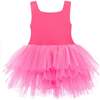 French Rose Tutu Dress, Pink - Skirts - 1 - thumbnail