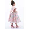 Daisy Party Dress, Peach - Dresses - 3