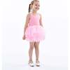 Flamingo Solid Tutu Dress, Pink - Skirts - 2