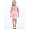 Blush Solid Tutu Dress, Pink - Skirts - 2