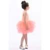 Coral Solid Tutu Dress, Orange - Skirts - 4