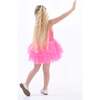 French Rose Tutu Dress, Pink - Skirts - 4