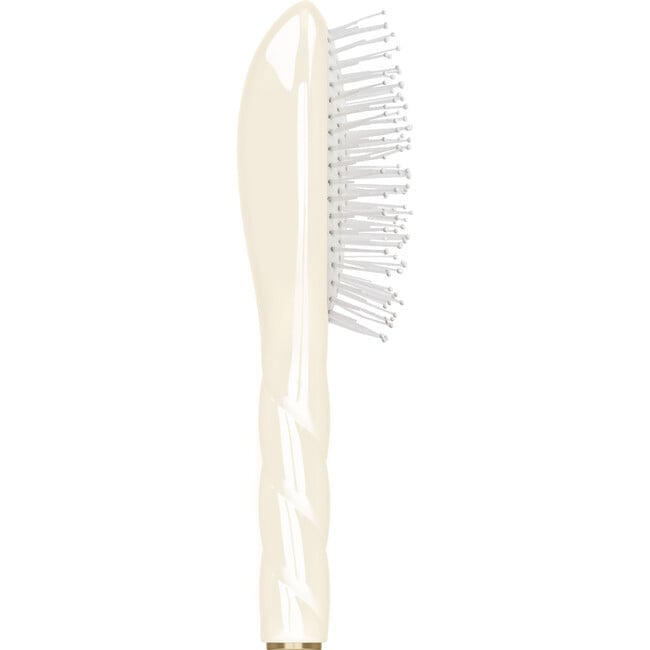 N.04 The Small Massaging Detangling Hair Brush THE MIRACLE, Creamy White - Hair Brushes - 3