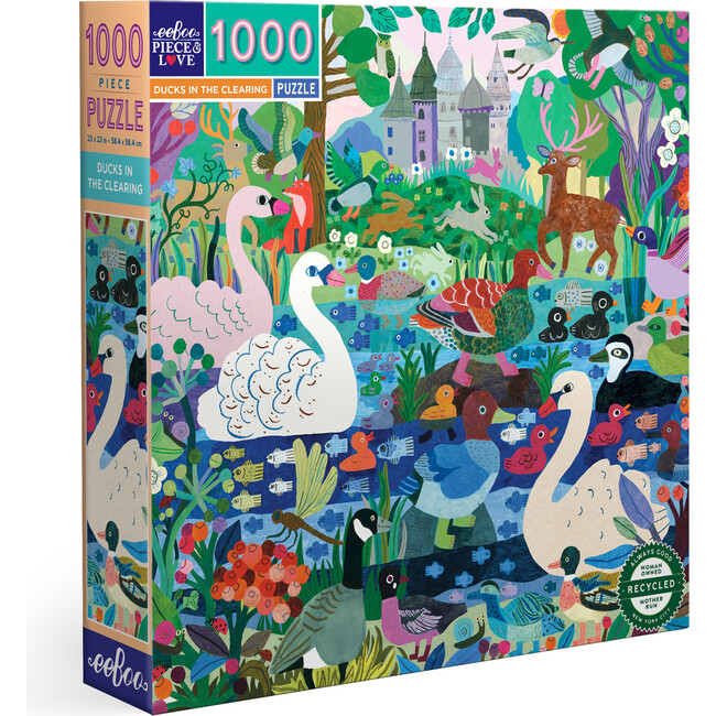 Piece & Love: Ducks in the Clearing - 1000 Piece Puzzle