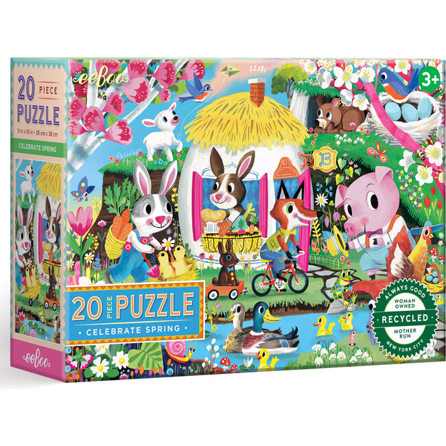 Celebrate Spring 20 Piece Puzzle