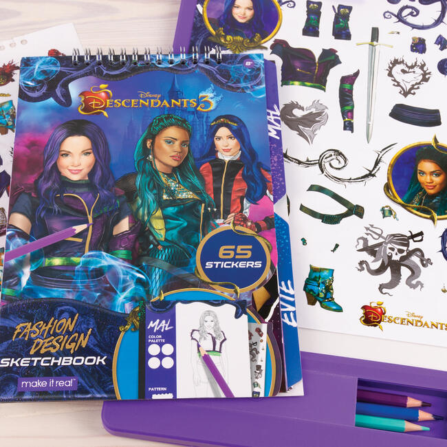 Disney Descendants 3: Fashion Design Tracing Light Table - Arts & Crafts - 3
