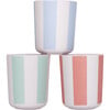 Stripy Reusable Bamboo Cups - Party - 1 - thumbnail