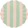 Stripy Reusable Bamboo Small Plates - Party - 6