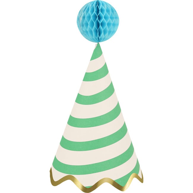 Stripe Party Hats - Party Accessories - 6