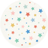 Star Pattern Recycled Plastic Small Plates - Party - 1 - thumbnail