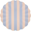 Stripy Reusable Bamboo Large Plates - Party - 5