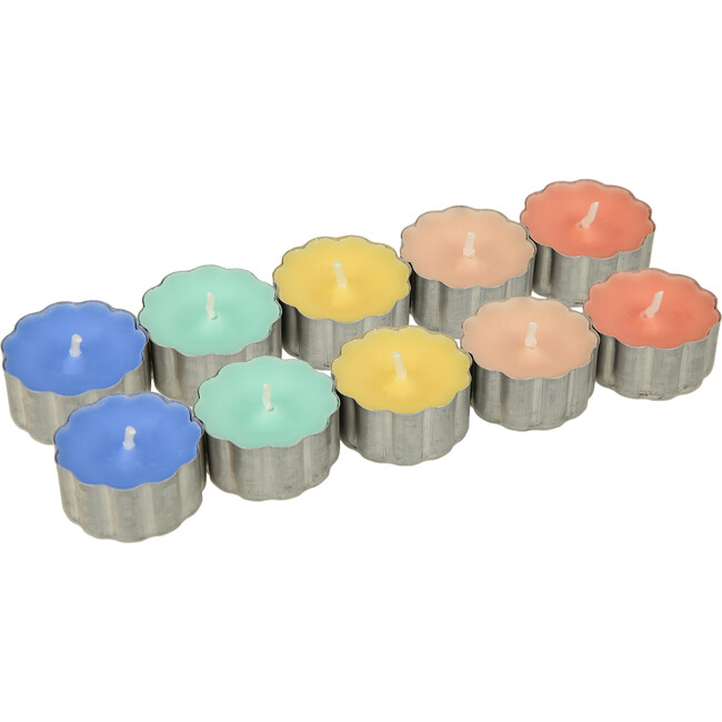 Rainbow Tealight Candles