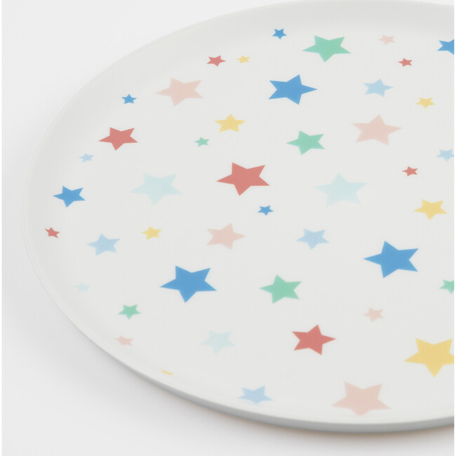 Star Pattern Recycled Plastic Large Plates - Party - 3