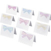 Pastel Bow Place Cards - Party - 1 - thumbnail